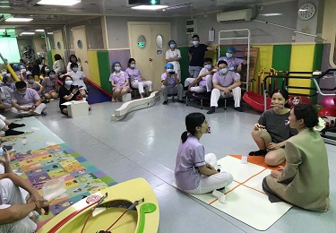 宽道科创X佛山市禅城区中心医院儿童康复科 | 言语治疗-发音口肌游戏活动分享